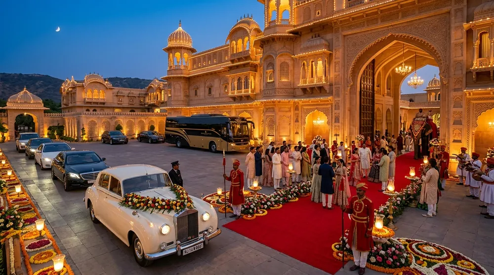 Royal Wedding Travel at Heritage Palace